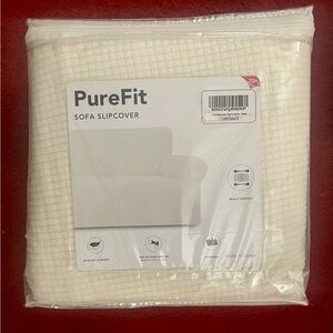 Cream Sofa Slipcover